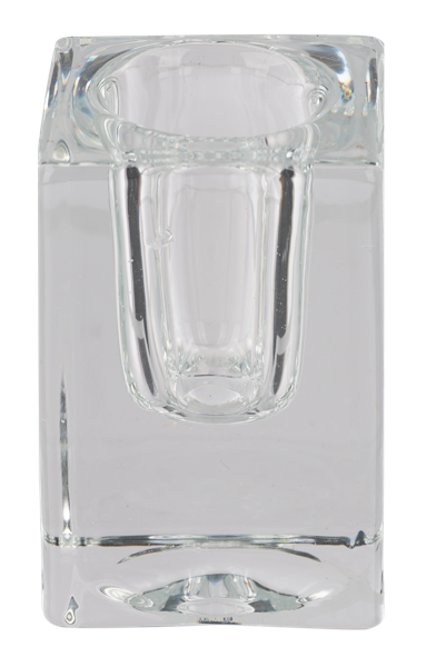 Изображение Подсвечник 6см стекло Купман прозрачный в асс Купман Интернэшнл , 1 шт