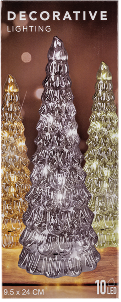 Изображение Светильник 24см на батарейках Купман елка холодный свет Купман Интернэшнл к/у, 1 шт