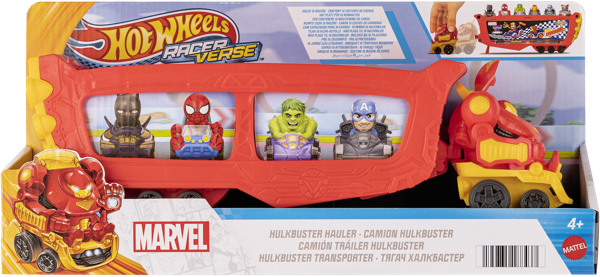 Изображение Машина 1:64 Хот вилс автовоз железн человека Маттэл к/у, 1 шт