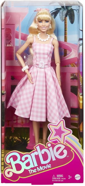 Изображение Кукла Барби фильм розовое платье Маттэл к/у, 1 шт