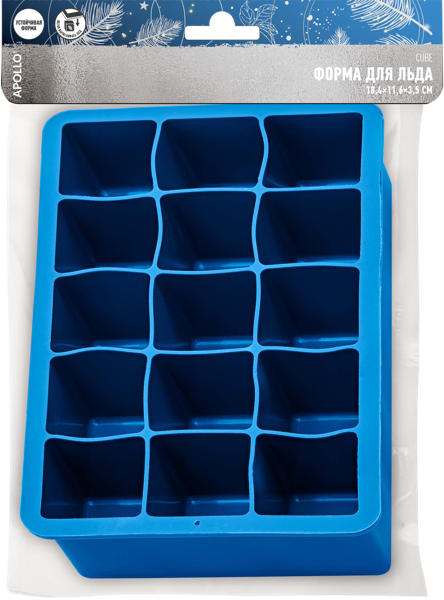 Изображение Форма для льда Аполло театро 15 кубиков Нинбо Хонор Вижн , 1 шт