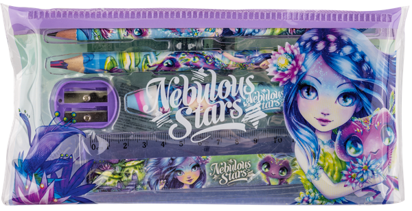 Изображение Набор канцелярский Небулус Старс Спейс 6 предметов ТвинТим Эдженси м/у, 1 шт