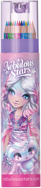 Изображение Карандаши цветные Небулус Старс Эстрелия ТвинТим Эдженси п/у, 18 шт