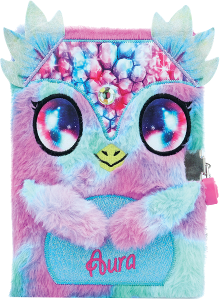 Изображение Дневник для девочек Небулус Старс Аура плюшевый ТвинТим Эдженси , 1 шт