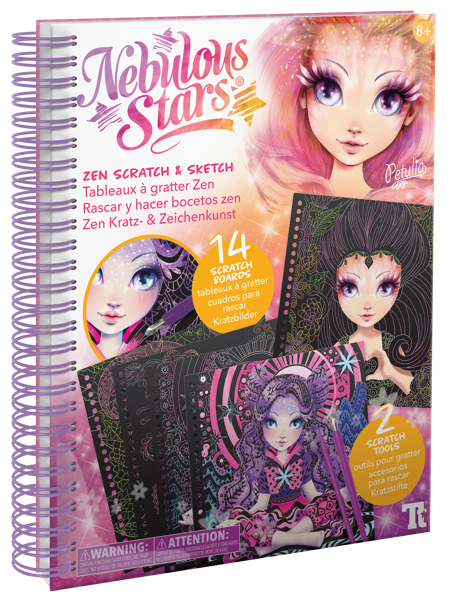Изображение Набор для рисования Небулус Старс Петулия граттаж ТвинТим Эдженси , 1 шт