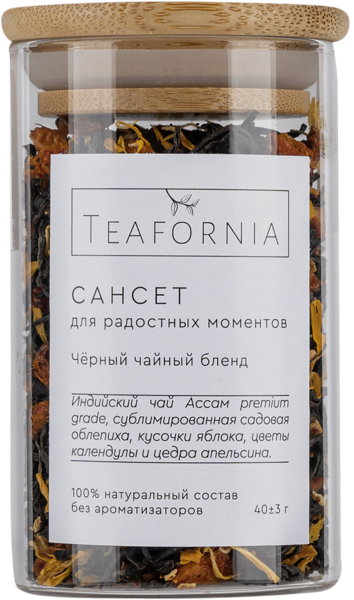 Изображение Чай черный Тифорния сансет Пасечников ИП с/б, 40 г