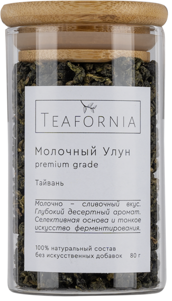 Изображение Чай Тифорния молочный улун Пасечников ИП с/б, 80 г