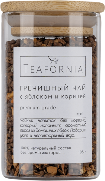 Изображение Напиток чайный гречишный Тифорния яблоко корица Пасечников ИП с/б, 105 г
