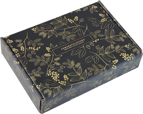 Изображение Коробка 16*22см подарочная Би Смарт веточки джун черная Вэньчжоу Цзяюань арт , 1 шт
