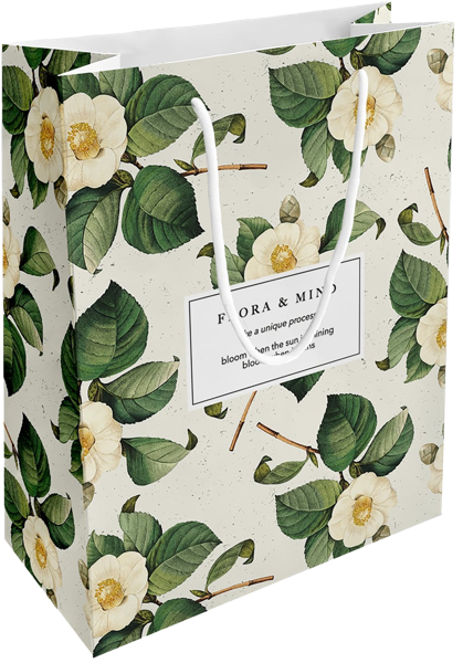Изображение Пакет 25*32см подарочный Би Смарт флора камелия Иу Антэнг Пэкэджинг , 1 шт