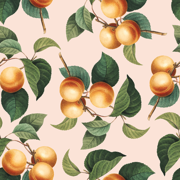 Изображение Бумага 70*100см упаковочная Би Смарт флора персики Созидание м/у, 1 шт