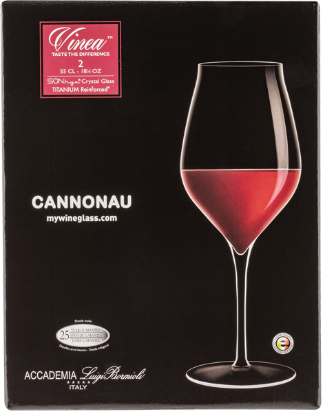 Изображение Бокал 550мл для вина Луиджи Бормиоли винея Луиджи Бормиоли к/у, 2 шт