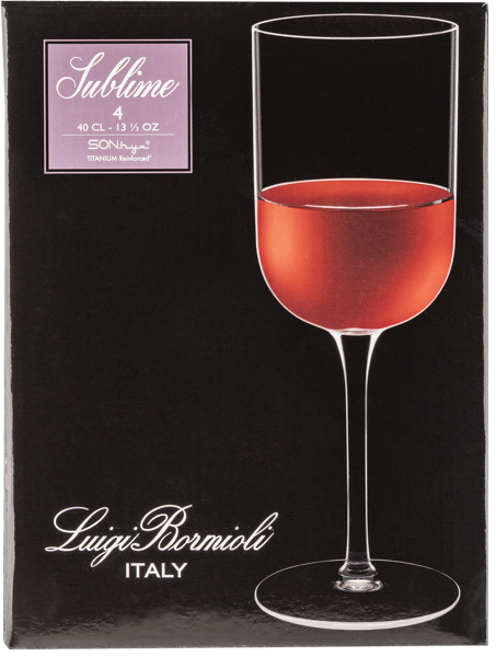 Изображение Бокал 400мл для вина Луиджи Бормиоли сублим Луиджи Бормиоли к/у, 4 шт