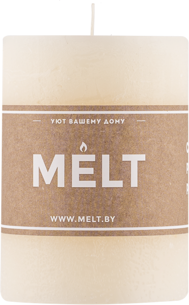 Изображение Cвеча 10см столбик Мельт слоновая кость Кэндл фэктори , 1 шт
