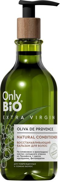 Изображение Бальзам для ломких волос Онли био экстра верджин восстанавливающий Глобал Био п/у, 350 мл