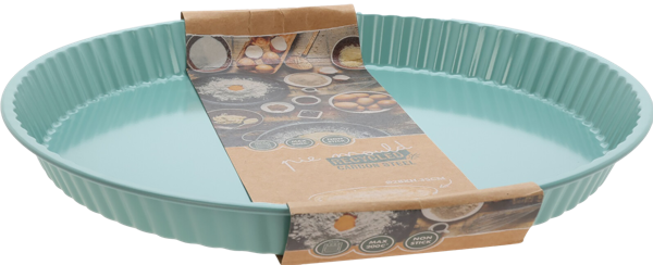Изображение Форма 28см для выпечки Купман голубая стальная Купман Интернэшнл , 1 шт