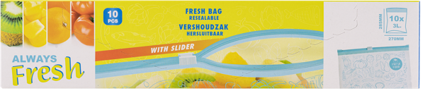 Изображение Пакеты 3л для хранения Купман зиплок Купман Интернэшнл к/у, 10 шт