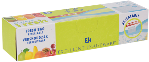 Изображение Пакеты 1л для хранения Купман зиплок Купман Интернэшнл к/у, 15 шт