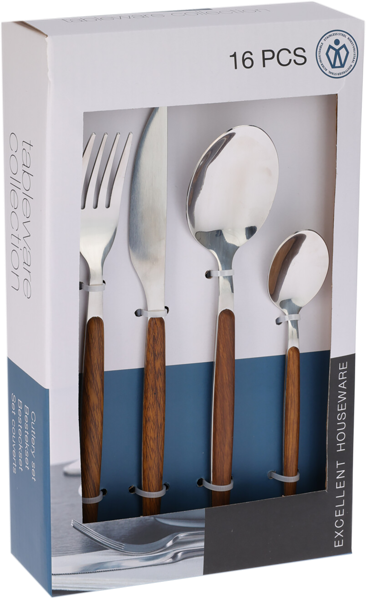 Изображение Набор столовых проборов Купман нерж сталь на 4 персоны Купман Интернэшнл к/у, 1 шт