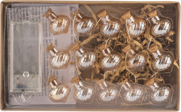 Изображение Электрогирлянда 1,45м на батарейках Купман фонарики 12 теплых ЛЕД ла Купман Интернэшнл к/у, 1 шт