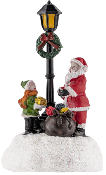 Изображение Фигурка 13см с подсветкой Купман новогодний фонарь Купман Интернэшнл , 1 шт