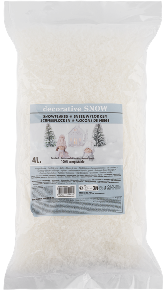 Изображение Снег 4л искусственный Купман белый Купман Интернэшнл , 1 шт