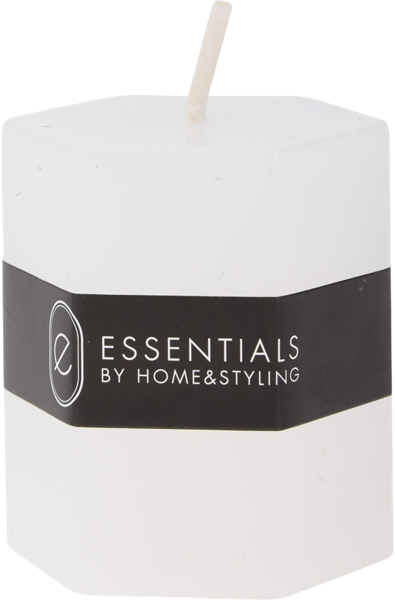 Изображение Свеча 4*5см столбик Купман шестиугольная с блестками Купман Интернэшнл , 1 шт