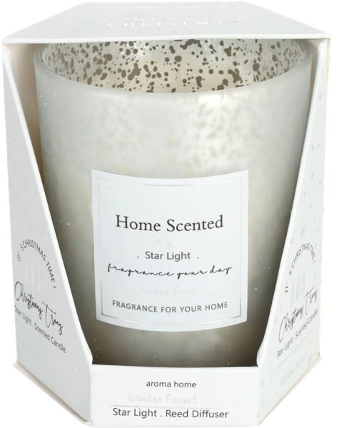 Изображение Свеча 8см в подсвечнике Купман арома золотая серебро Купман Интернэшнл к/у, 1 шт