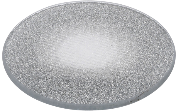 Изображение Подсвечник 15см стекло Купман серебряный с блестками Купман Интернэшнл , 1 шт