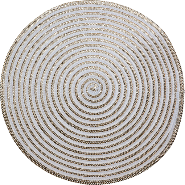 Изображение Салфетка 38см сервировочная Купман плетеная серебристая Купман Интернэшнл , 1 шт