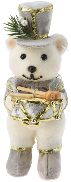 Изображение Фигурка 15см Купман мишка с барабаном Купман Интернэшнл , 1 шт