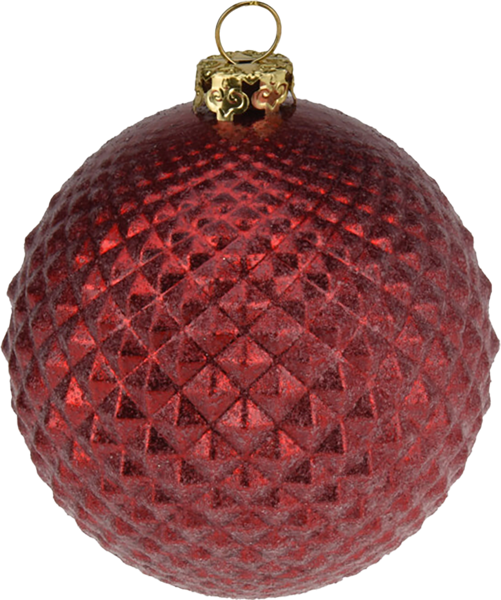 Изображение Шар 8см пластик Купман змеиный красный Купман Интернэшнл , 1 шт