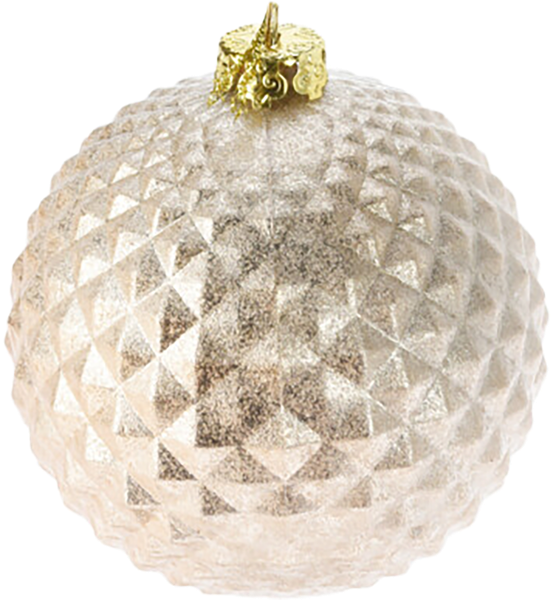 Изображение Шар 8см пластик Купман змеиный золотой Купман Интернэшнл , 1 шт