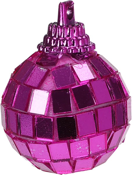 Изображение Шар 3см Купман диско розовый Купман Интернэшнл к/у, 8 шт