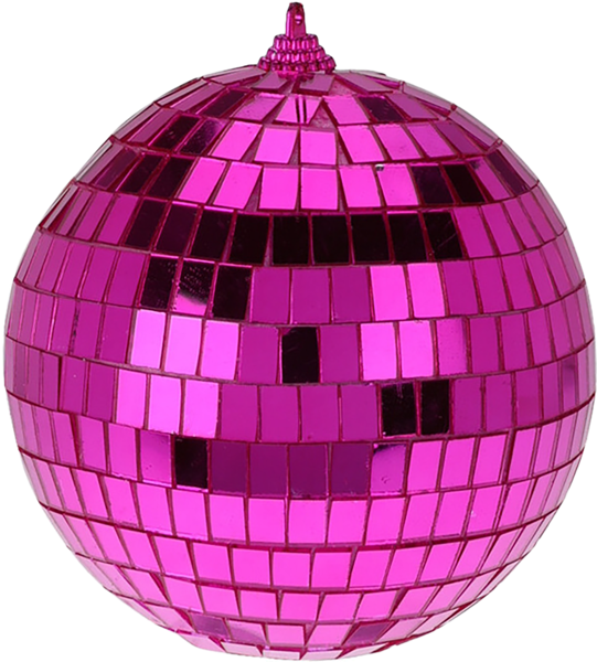 Изображение Шар 15см Купман диско розовый Купман Интернэшнл , 1 шт