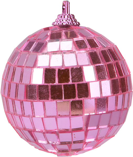 Изображение Шар 6см Купман диско розовый Купман Интернэшнл , 1 шт