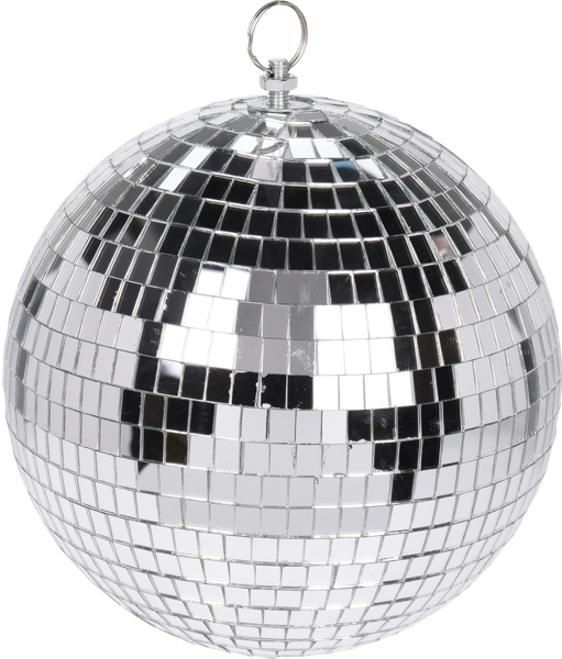Изображение Шар 15см Купман диско серебристый Купман Интернэшнл , 1 шт