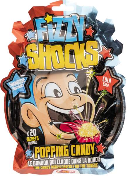 Изображение Карамель шипучая Физзи малина кола Физзи м/у, 30 г