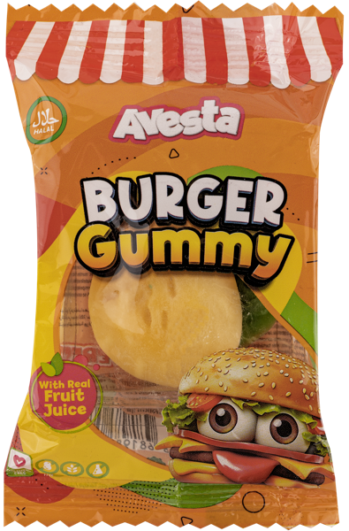Изображение Мармелад жевательный Авеста бургер Аверест м/у, 20 г