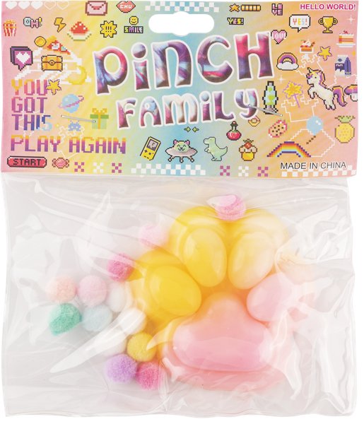 Изображение Игрушка антистресс Игруны сквиш кошачья лапка Донгуан к/у, 1 шт