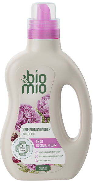 Изображение Кондиционер для белья Биомио БИО софт пион-ягоды концентр Капелла ООО п/у, 800 мл