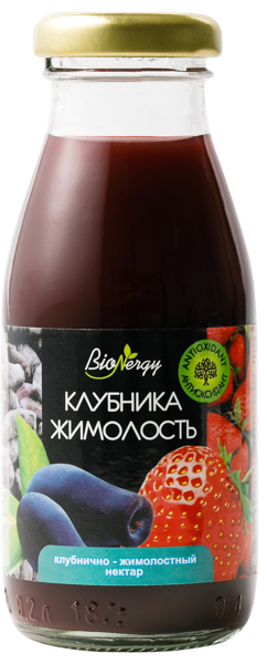 Изображение Нектар БиоНерджи Клубника жимолость Сава с/б, 0,2 л