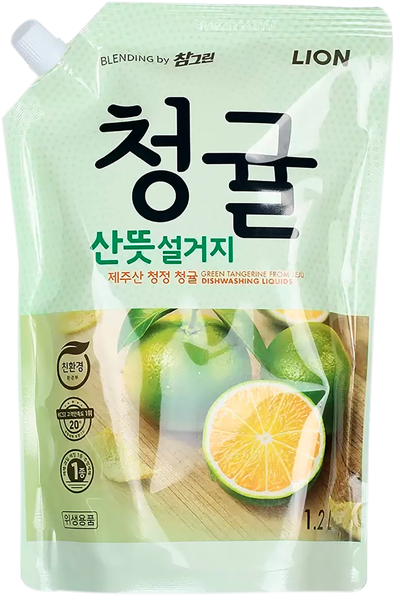 Изображение Средство для мытья посуды Си джи лайон шармгрин мандарин Экён м/у, 1 л