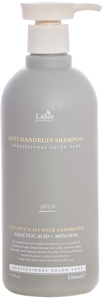 Изображение Шампунь от перхоти и зуда Ладор оздоравливающий Джей Профешнл п/у, 530 мл