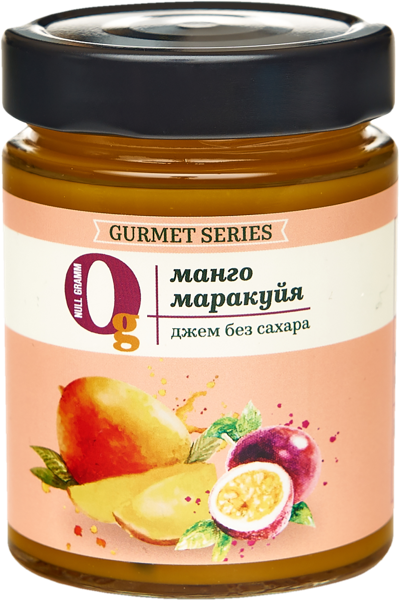 Изображение Джем низкокалорийный Ноль грамм манго маракуйя Велмейд с/б, 240 г