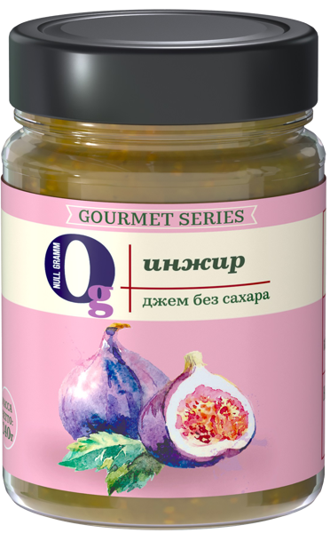 Изображение Джем низкокалорийный Ноль грамм инжир Велмейд с/б, 240 г