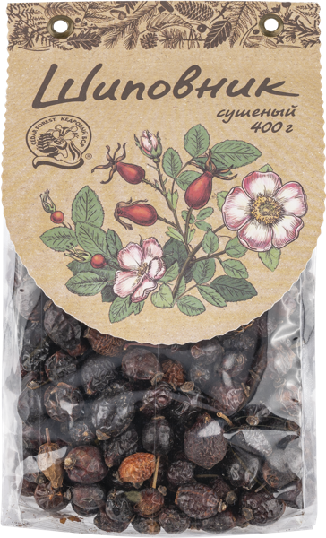 Изображение Шиповник сушеный Кедровый бор Тайга-Продукт м/у, 400 г