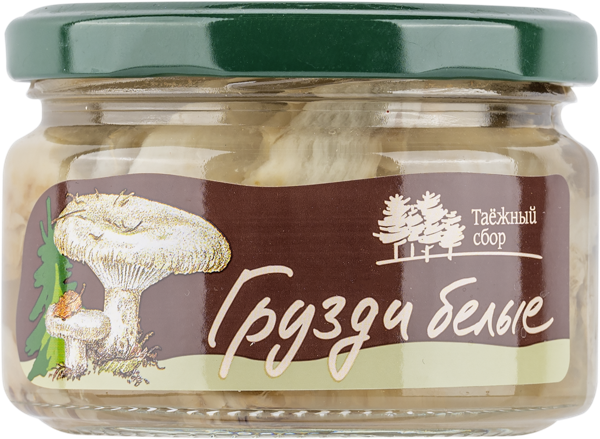 Изображение Грузди соленые Кедровый бор белые Тайга-Продукт с/б, 250 г