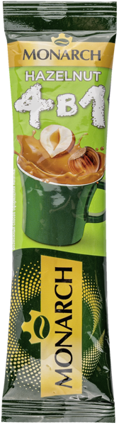 Изображение Кофе растворимый Монарх 4 в 1 лесной орех Якобс Дау Рус м/у, 13,5 г