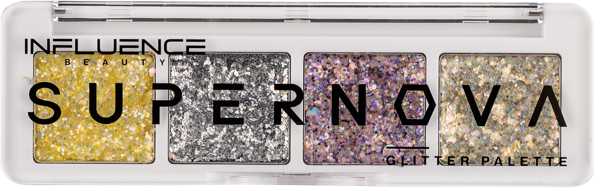 Изображение Палетка глиттеров для глаз Инфлюэнс бьюти супернова 1,6г Градиент НТС п/у, 1 шт